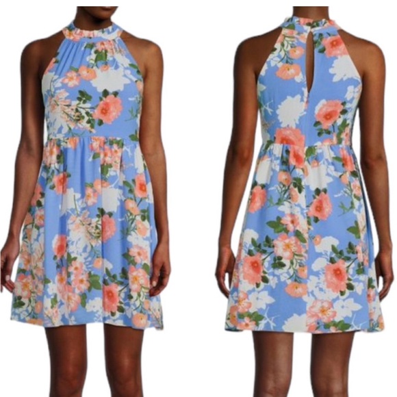 VINCE CAMUTO
Flare Dress Blue Size 8 - Picture 3 of 10